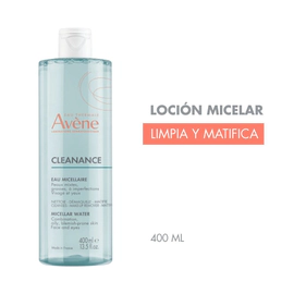 Agua Micelar Limpiadora Matificante Avene Cleanance x 400 ml