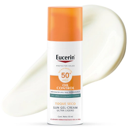 Protector solar Eucerin Oil Control Sun Gel Toque Seco FPS 50+ x 50 ml