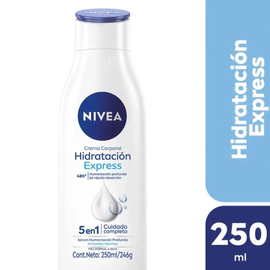 Crema Corporal NIVEA Hidratación Express Humectación profunda X250ml