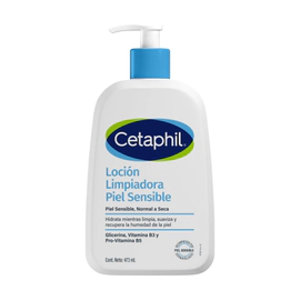 Loción Limpiadora Rostro Y Cuerpo Para Pieles Secas Sensibles X473ml