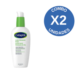 Combo X2 Loción Facial Hidratante Dia Acido Hialurónico 88 Ml