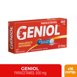 Geniol 500mg X16 Comprimidos