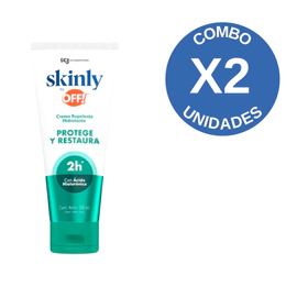 Combo X2 Skinly By Off Crema Repelente Hidratante Corporal 200ml