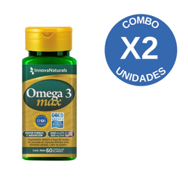 Combo X2 Omega 3 Max 60 Cápsulas