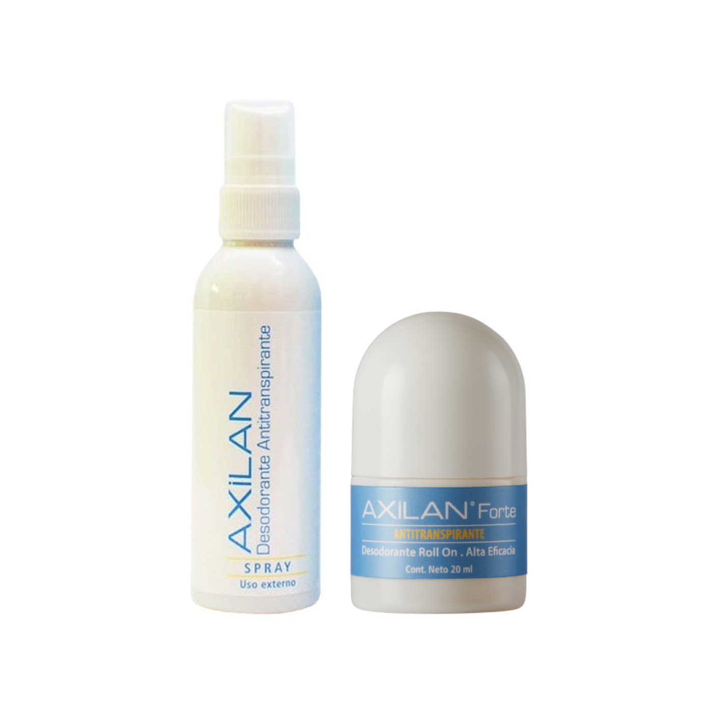 Axalian Axilan X60 ml + Axilan Forte Roll On X20ml | SelmaDigital