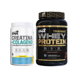 Combo ENA Creatina Colágeno + Whey Chocolate