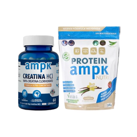 Combo AMPK Creatina HCL + Proteína Vegetal 560 g
