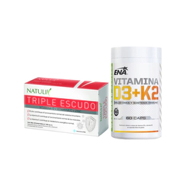 Plan Defensas y Bienestar | Triple Inmunidad + Vitamina D3 + K2