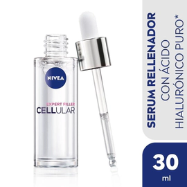 Sérum Rellenador NIVEA Cellular Expert Filler con Ácido Hialurónico 30 ml