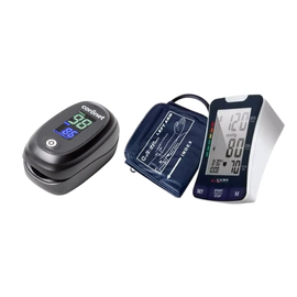 Tensiómetro Digital De Brazo Gama Bp-1307 + Oxímetro De Pulso