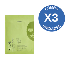 Combo X3 Máscara Premium con Esencia de Aloe