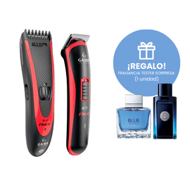 Cortadora De Pelo Pack Clipper Race + Trimmer R647+ Fragancia Tester Sorpresa