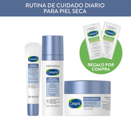 Rutina De Cuidado Diario Para Piel Seca + 2 Sachets de Hidratación 4ml de Regalo