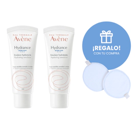Combo X2 Emulsión Hydrance Legere UV SPF 30+ 40ml+ Pads Regalo