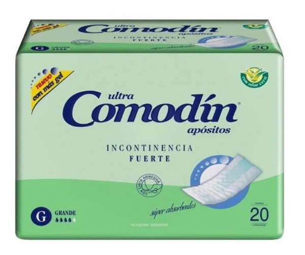 Apositos Incontinencia Fuerte Talle Grande X 20 Unidades