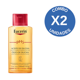 Combo X2 Aceite De Ducha pH5 Para Piel Sensible 200ml