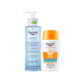 Gel limpieza Dermatoclean+ Sun Hydro Fluid Tinted Claro FPS50+