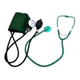 Kit Tensiómetro Aneroide Verde + Oxímetro De Pulso + Termómetro Digital