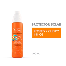 Protector Solar Especial Niños en Spray SPF 50+ x 200 ml