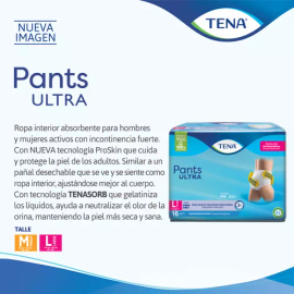 Ropa Interior Pants Ultra Adultos L X 16 Unidades SelmaDigital