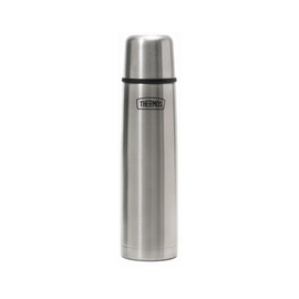 Termo con Tapón Vertedor Gris 1 Litro