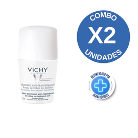 Combo X2 Desodorante Antitranspirante Roll-On 48Hs Piel Sensible 50 Ml