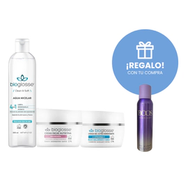 Set Micelar + Crema + Niacinamida+ Desodorante Boos Mignight 127ml de Regalo