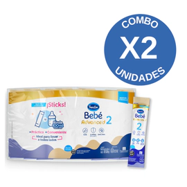 Combo X2 Sancor Bebé Advanced 2 14,4gr 60 Sticks