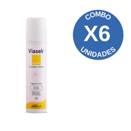 Combo X6 Espuma de Higiene Íntima 75 ml