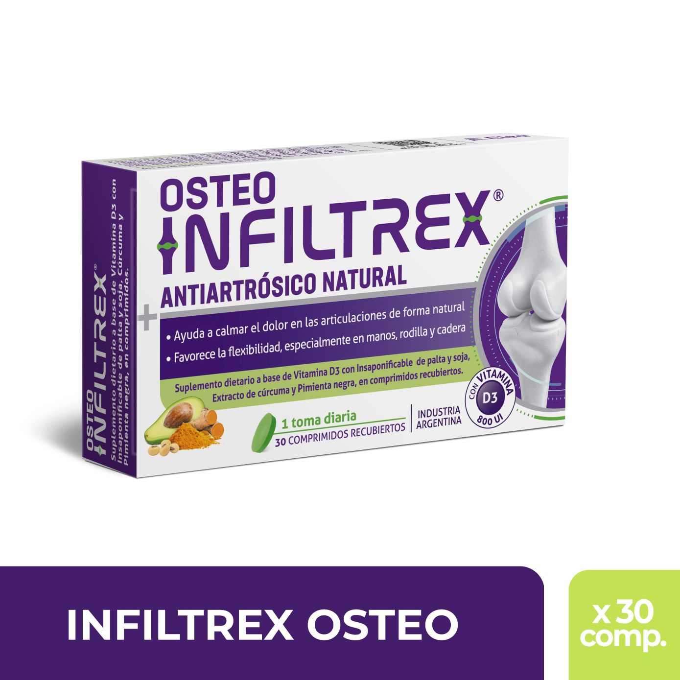 Infiltrex Osteo X30 comprimidos | SelmaDigital