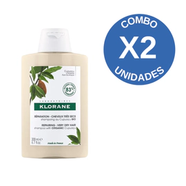 Combo X2 Cupuacu Bio Shampoo Cabellos Secos y Dañados 200ml