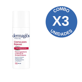 Combo X3 Crema Para Rojeces Fps30 50ml