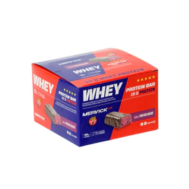 Whey Protein Bar Sabor Frutos Rojos X46gr 12 Unidades