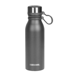 Botella Deportiva Dark Graphite Acero Inoxidable 600 cc