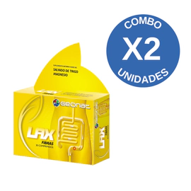 Combo X2 Lax Fibras 30 Comprimidos