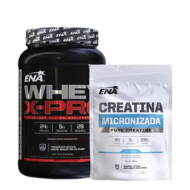 Combo Proteina Whey X Pro Chocolate 1000gr + Creatina 300gr