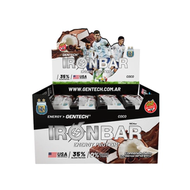 Iron Bar Barra Proteica Coco 46gr X20 Unidades