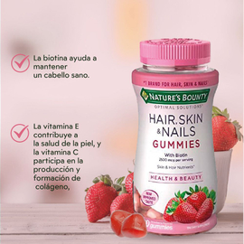 Skin Hair Skin & Nails X 80 Gomitas Masticables | SelmaDigital