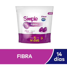 Simple Fibra X 28 Pastillas