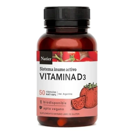 Vitamina D3 Apto Vegano x 50 Capsulas