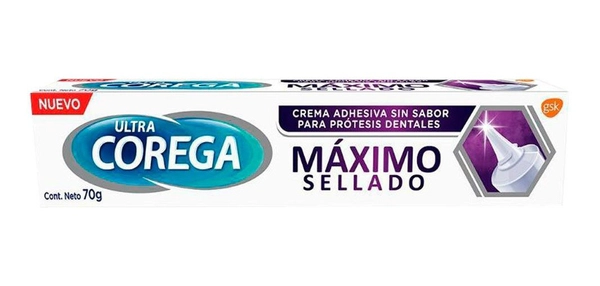 Maximo Sellado Crema Adhesiva Sin Sabor 70g