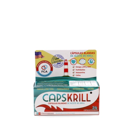 Capskrill Omega 3 Aceite De Krill X 24 Capsulas