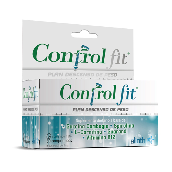 Control Fit Plan De Descenso x 30 Comprimidos