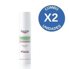 Combo X2 Serum Triple Efecto DermoPURE Oil Control 40Ml