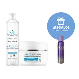 Agua Micelar + Crema Ultra Hidratante+ Desodorante Boos 127ml de Regalo