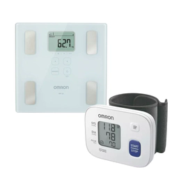 Balanza Digital Hbf226+ Tensiometro Muñeca RS2 Hem 6161