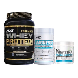 Combo Whey Vainilla + Magnesio + Creapure 200g