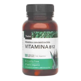 Natier Vitamina B12 X 50 CAPS