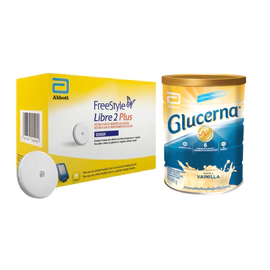 FreeStyle 2+ Glucerna Vainilla: Monitoreo y Nutrición