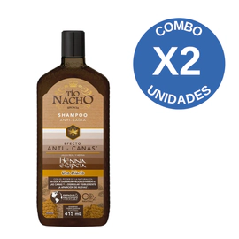 Combo X2 Shampoo Anticanas x415ml